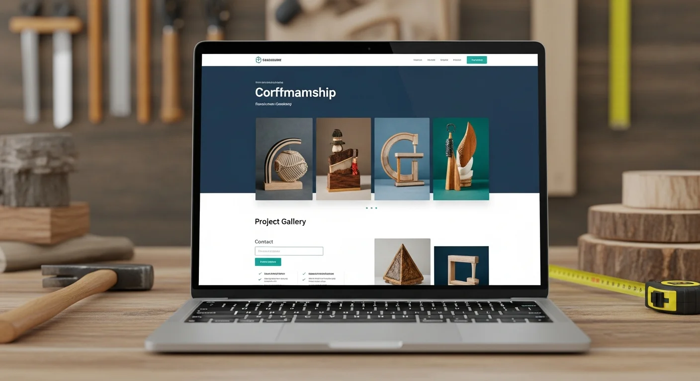 Handwerker-Website Beispiel